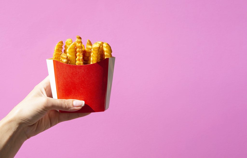 Você pode comer batatas fritas na gravidez?